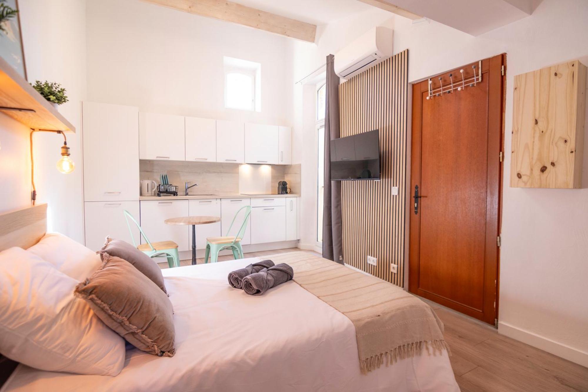 Studio Vieil Antibes Proche Mer ภายนอก รูปภาพ