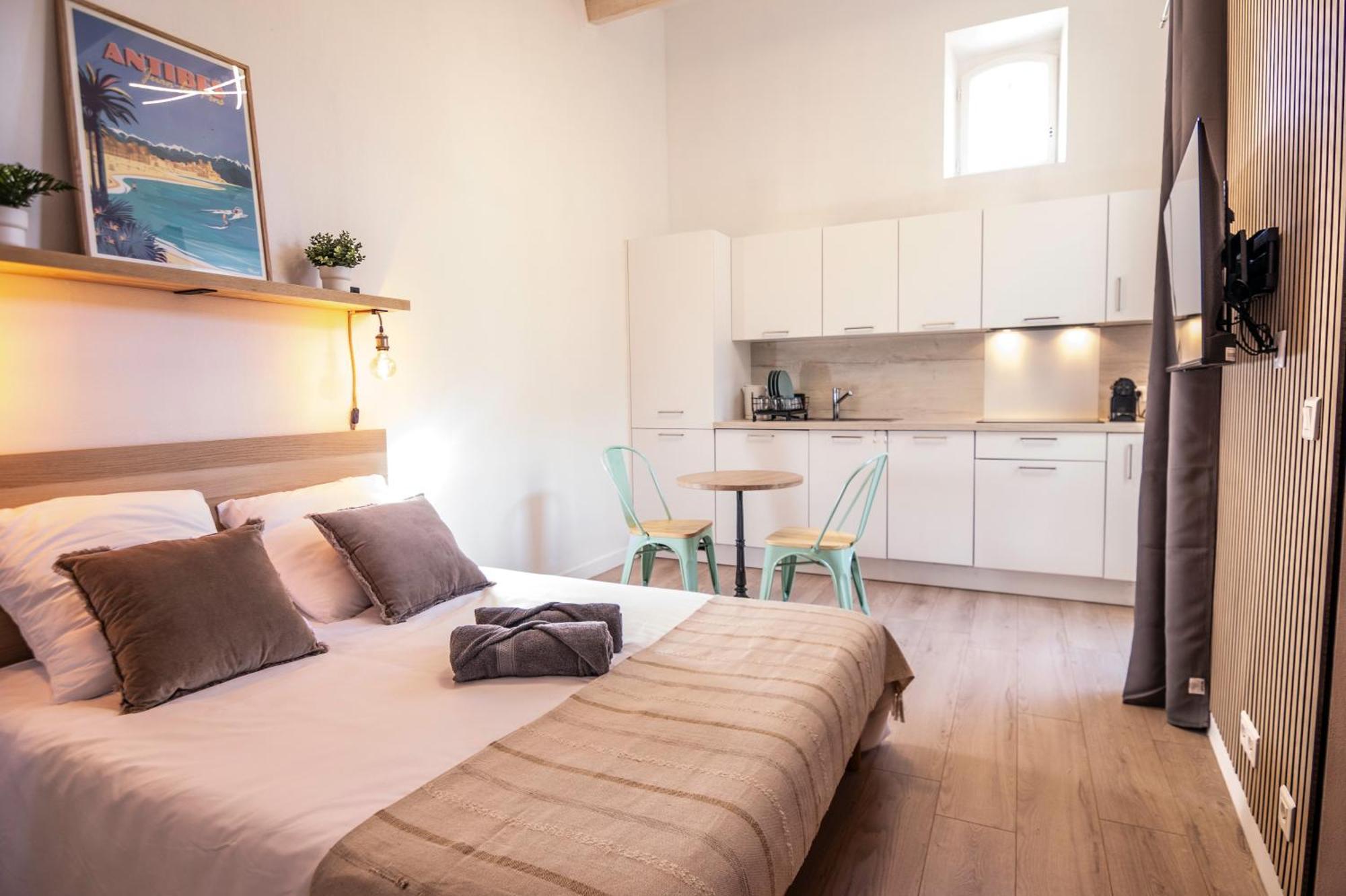 Studio Vieil Antibes Proche Mer ภายนอก รูปภาพ